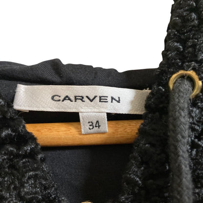 CARVEN プードルニットフーディジップパーカー