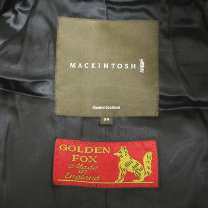 マッキントッシュ ゴールデンフォックス フード付きスタンドカラーコート