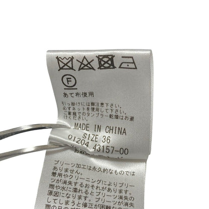 グレースコンチネンタル プリーツニットトップス