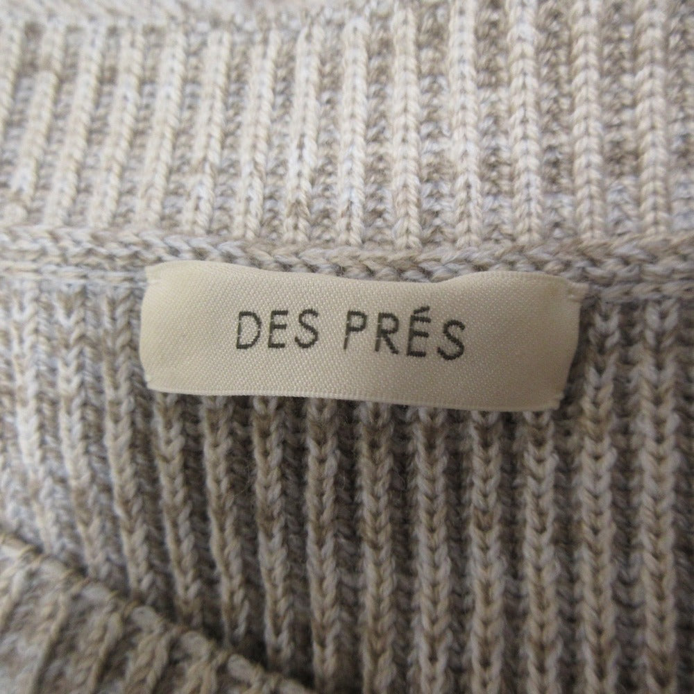 DES PRES ウール ポリエステル プルオーバー
