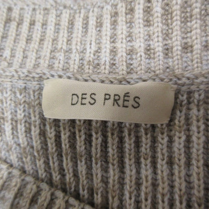 DES PRES ウール ポリエステル プルオーバー