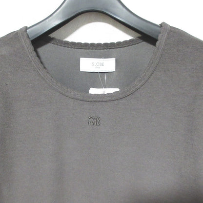 SLOBE IENA SB 刺繍 長袖 Tシャツ