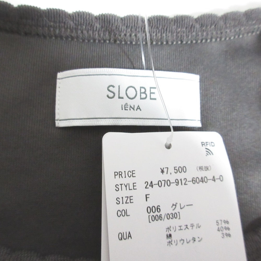 SLOBE IENA SB 刺繍 長袖 Tシャツ