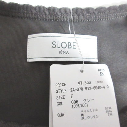 SLOBE IENA SB 刺繍 長袖 Tシャツ