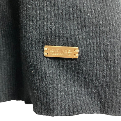 ブルーレーベルクレストブリッジ リブニットトップス