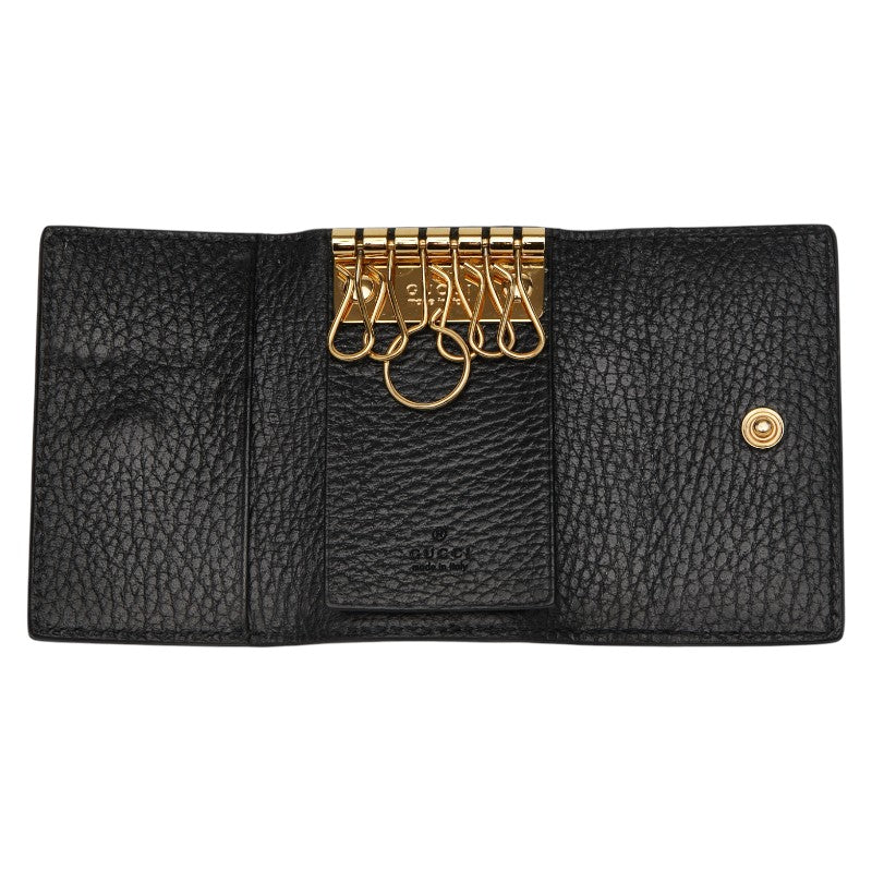 グッチ GG マーモント GG スプリーム PVC レザー キーケース