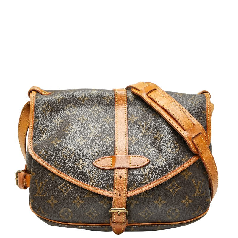ルイヴィトン モノグラム ソミュール30 ショルダーバッグ