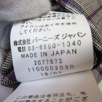 バーニーズ ニューヨーク チェック ロング シャツ ドレス