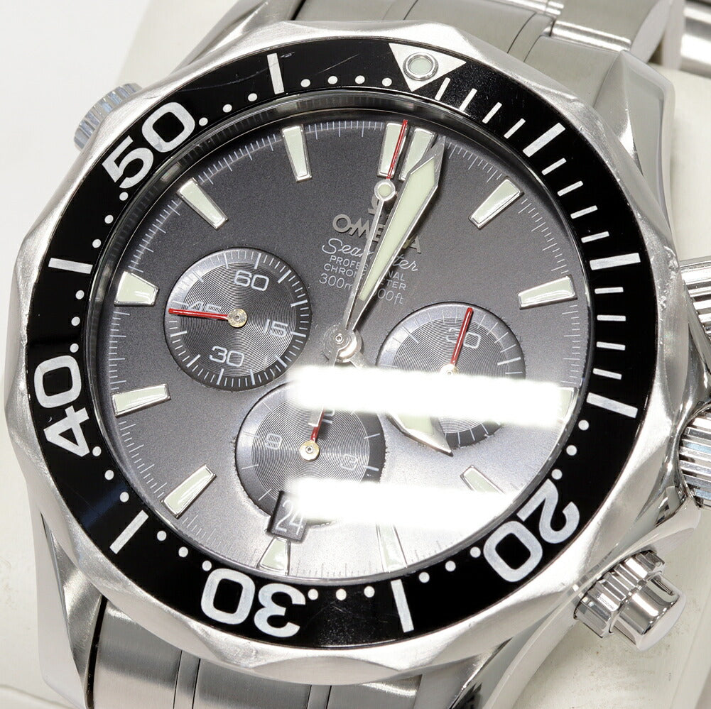 オメガ シーマスター300m プロフェッショナル クロノグラフ ステンレススチール腕時計