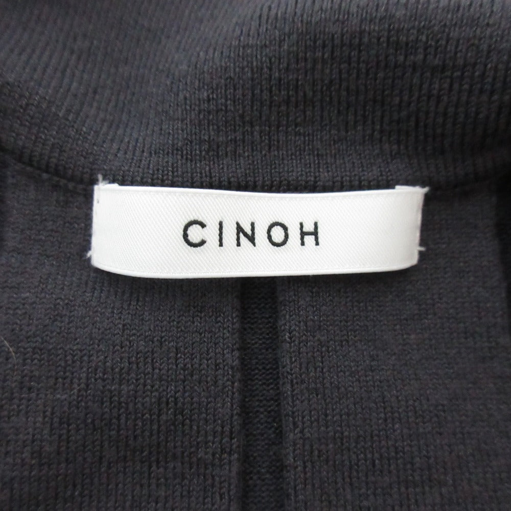 CINOH ジップ ニット ドレス