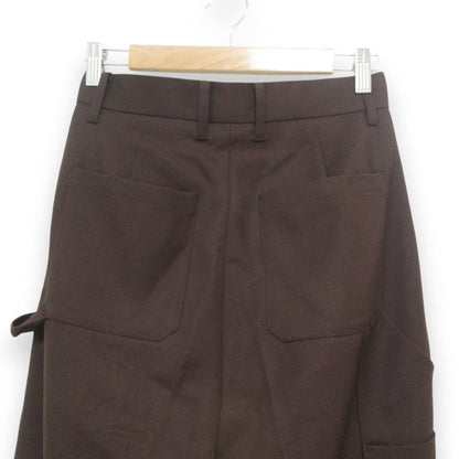 ETRE TOKYO 100% ウール ワーク ワイド パンツ