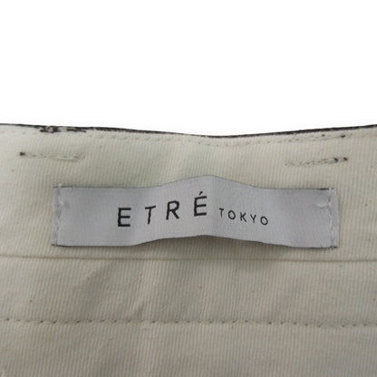 ETRE TOKYO 100% ウール ワーク ワイド パンツ