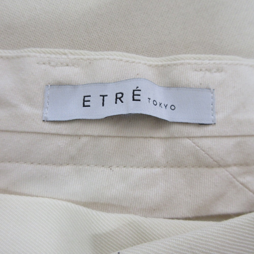 ETRE TOKYO ウール ワイド パンツ