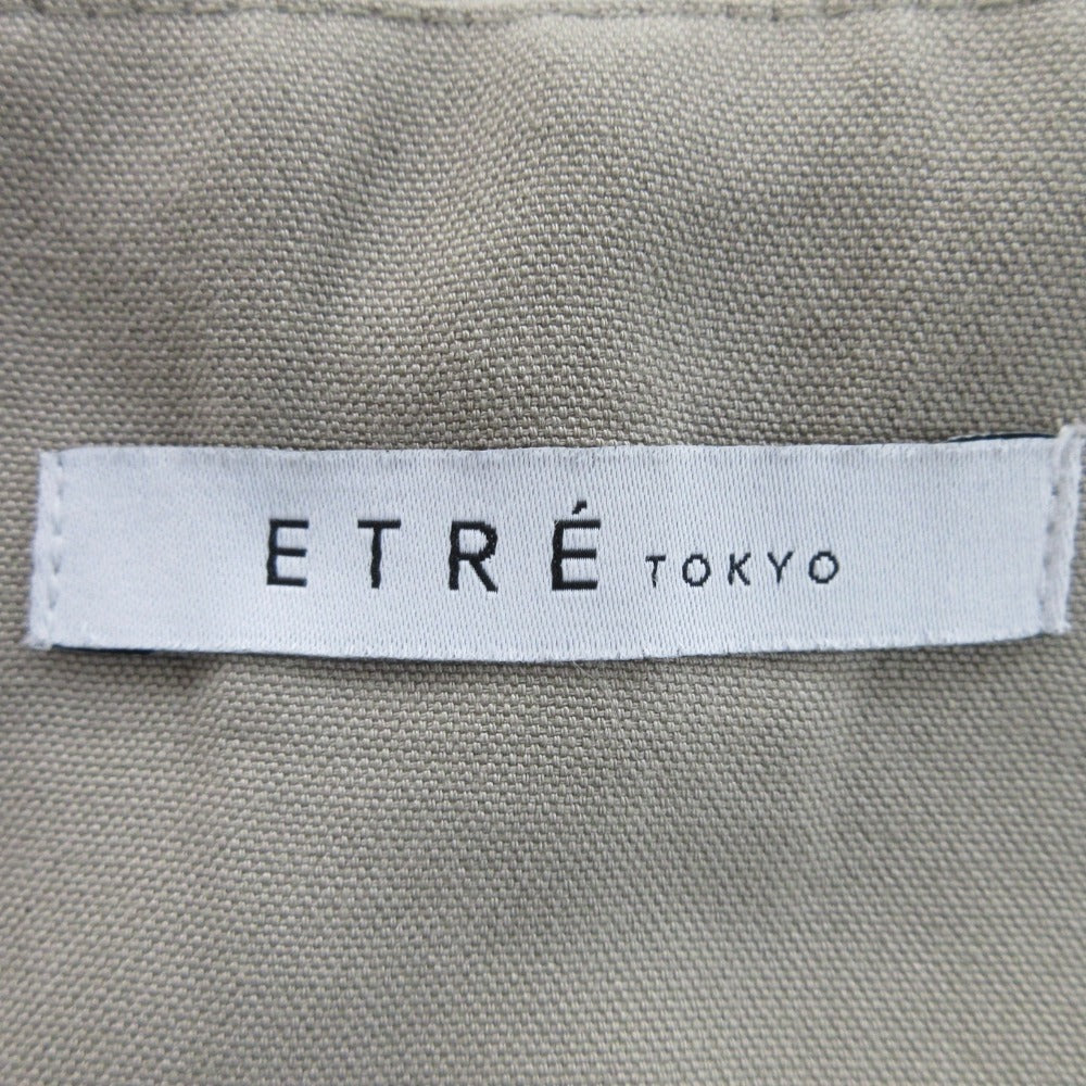 ETRE TOKYO ハイ ウエスト セミ ワイド パンツ