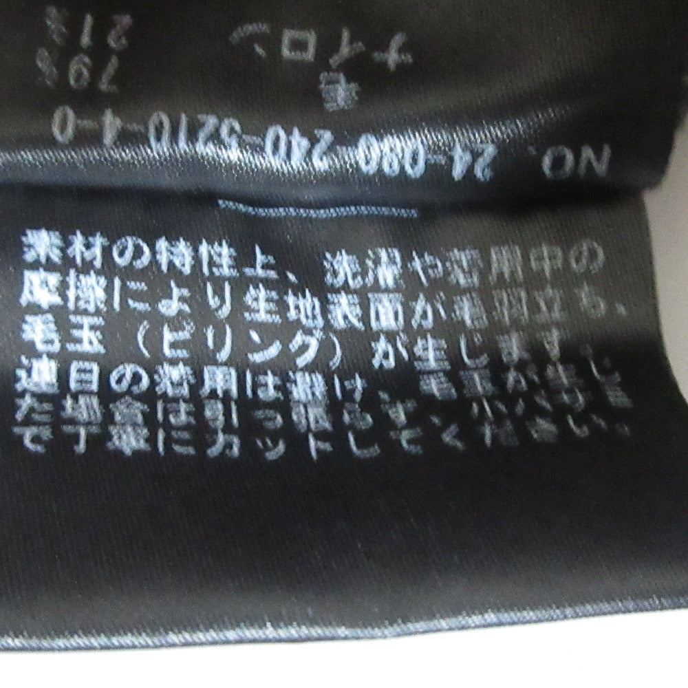 NOBLE 5G両畦ケープニット ウールプルオーバー