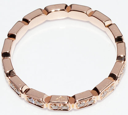 シャネル 18K ピンクゴールド プルミエールプロメスリング J4134