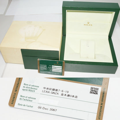 ロレックス ターノグラフ Au750ホワイトゴールド ステンレス メンズ腕時計