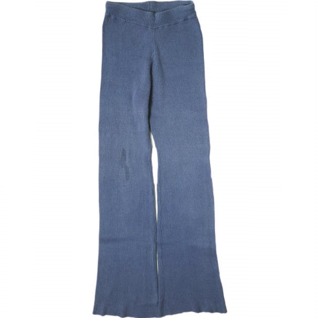 パーバーズ Cotton Rib Line コットンニットパンツ