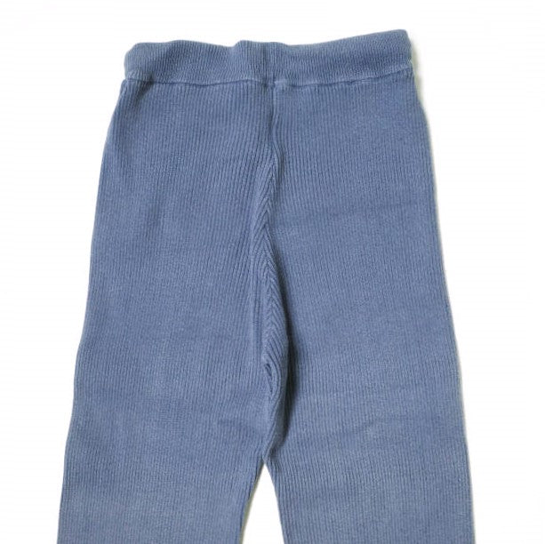 パーバーズ Cotton Rib Line コットンニットパンツ