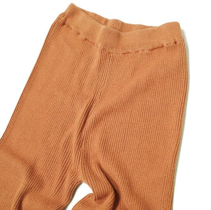 パーバーズ コットンブレンドフレアパンツ