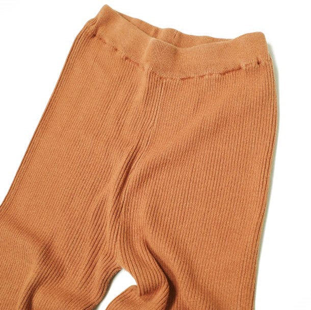 パーバーズ コットンブレンドフレアパンツ