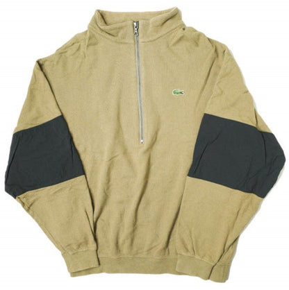 LACOSTE x BEAUTY & YOUTH x VAINL ARCHIVE ハーフ ジップ プルオーバー SH010PL ベージュ