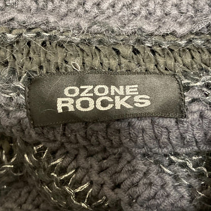 OZONE ROCKSミックスニットカーディガン