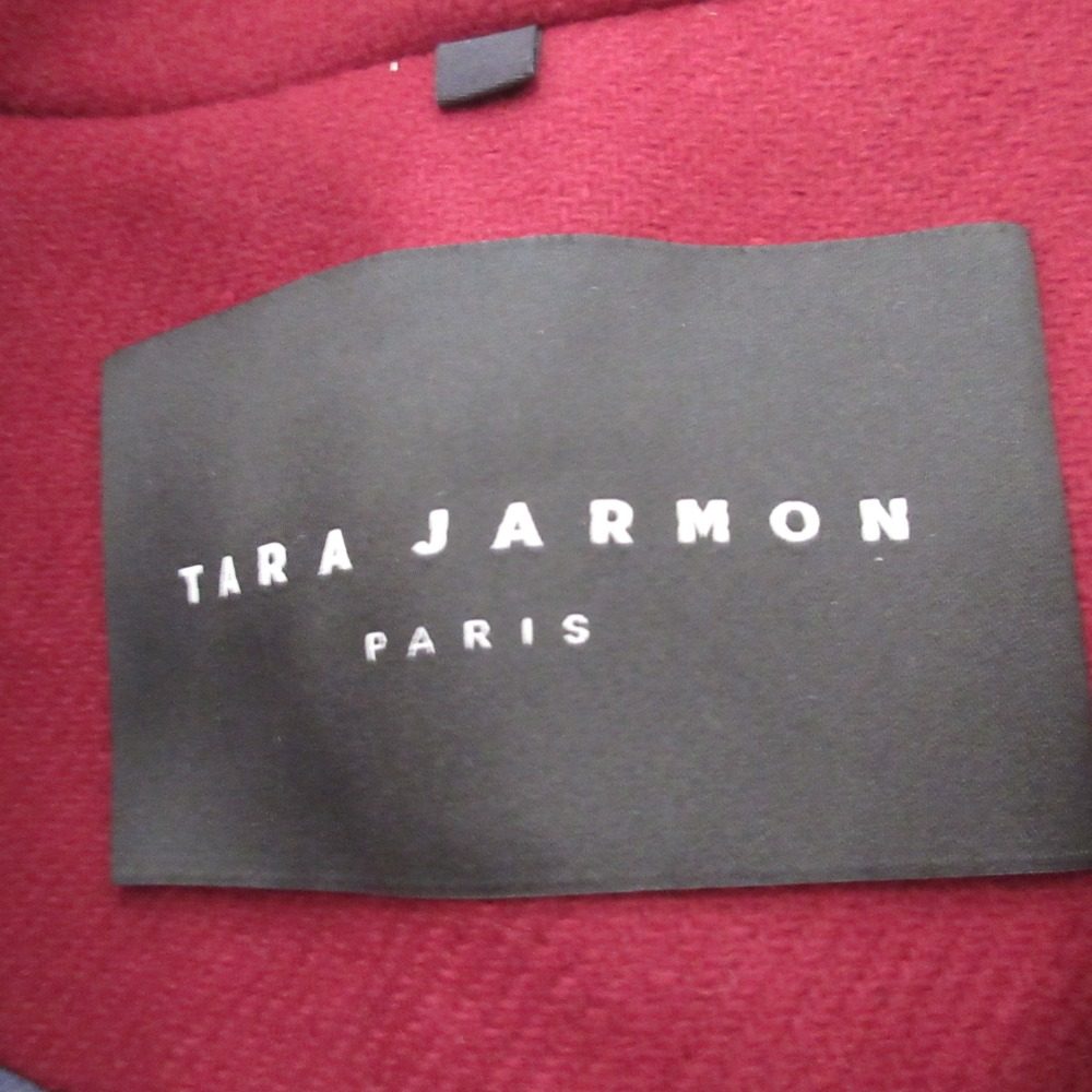 TARA JARMON ウールメルトンコート
