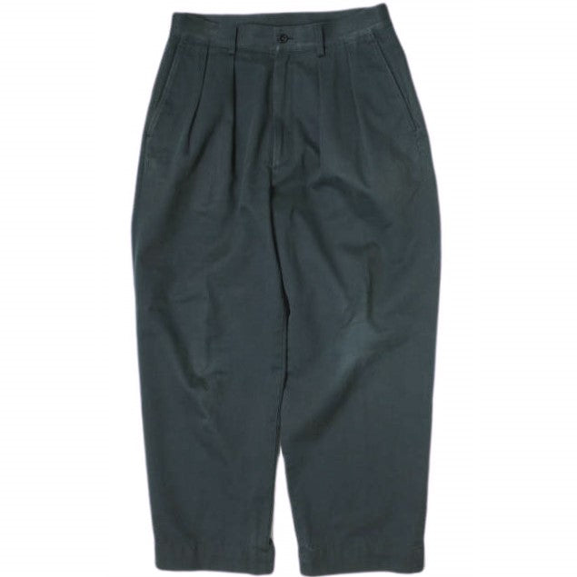 BEAUTY & YOUTH UNITED ARROWS プリーツチノパンツ S ネイビー
