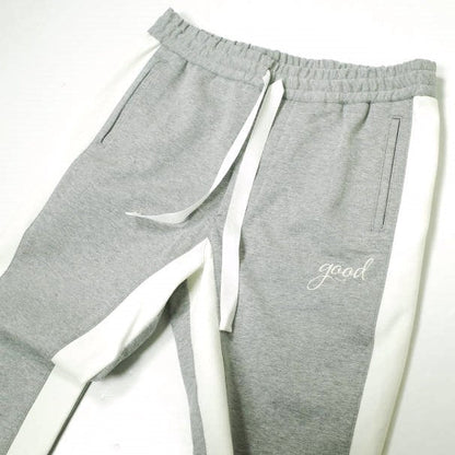 e JEANS スウェット パンツ S グレー コットン ブレンド