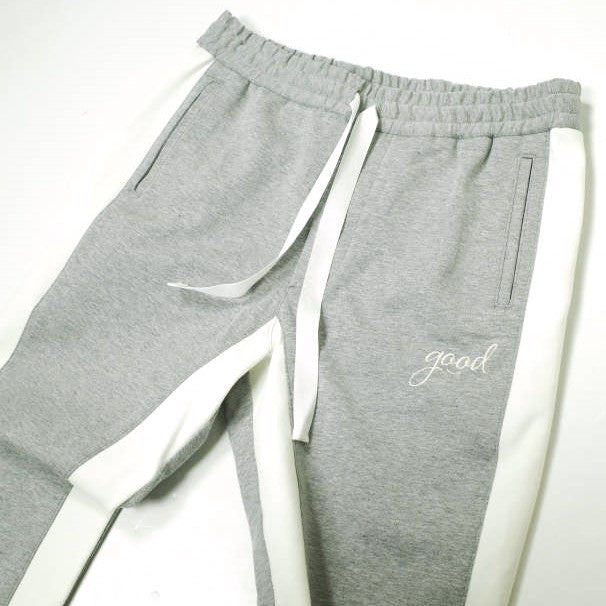 e JEANS スウェット パンツ S グレー コットン ブレンド