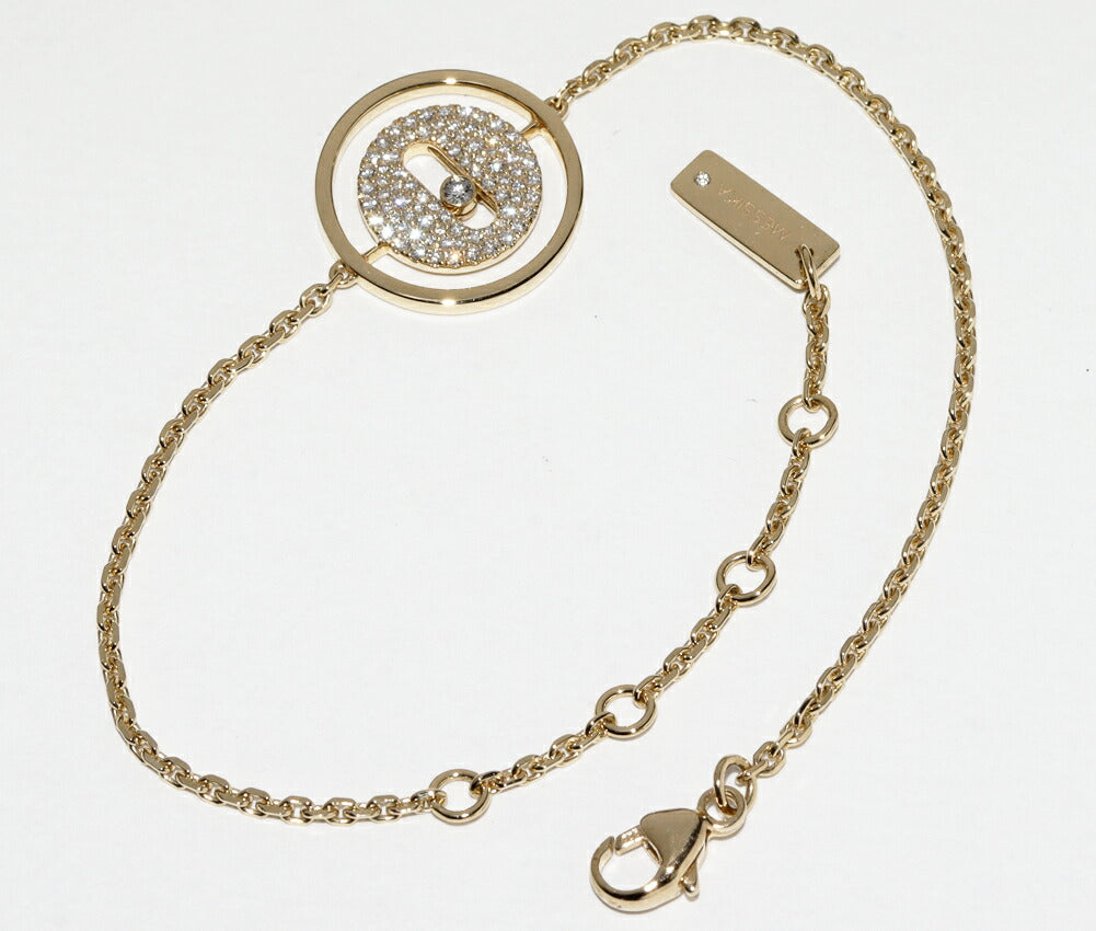 メシカ 18K イエローゴールド ラッキームーブ ブレスレット