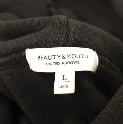 BEAUTY&YOUTH UNITED ARROWS ワイド シルエット フーディー L ブラウン スウェット プルオーバー