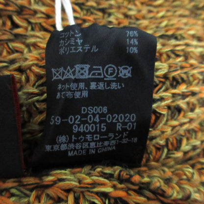 CABaN コットンカシミア ハイネックニットセーター