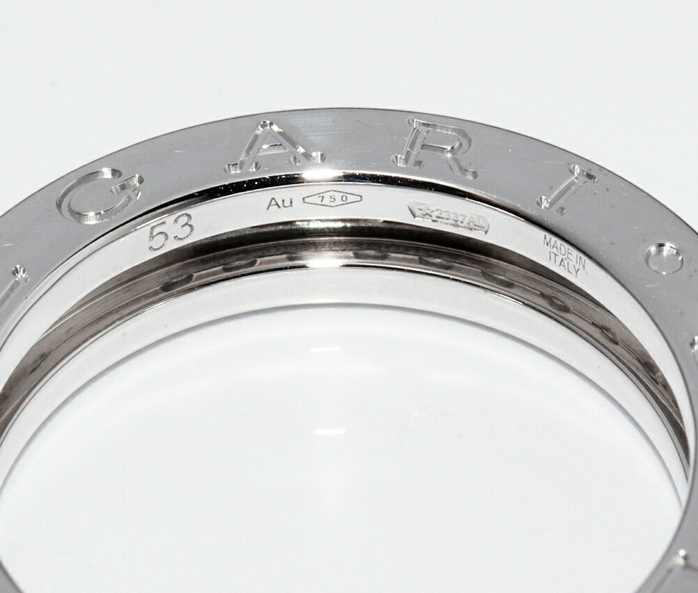 ブルガリ B.zero1 リング K18WG ダイヤモンド