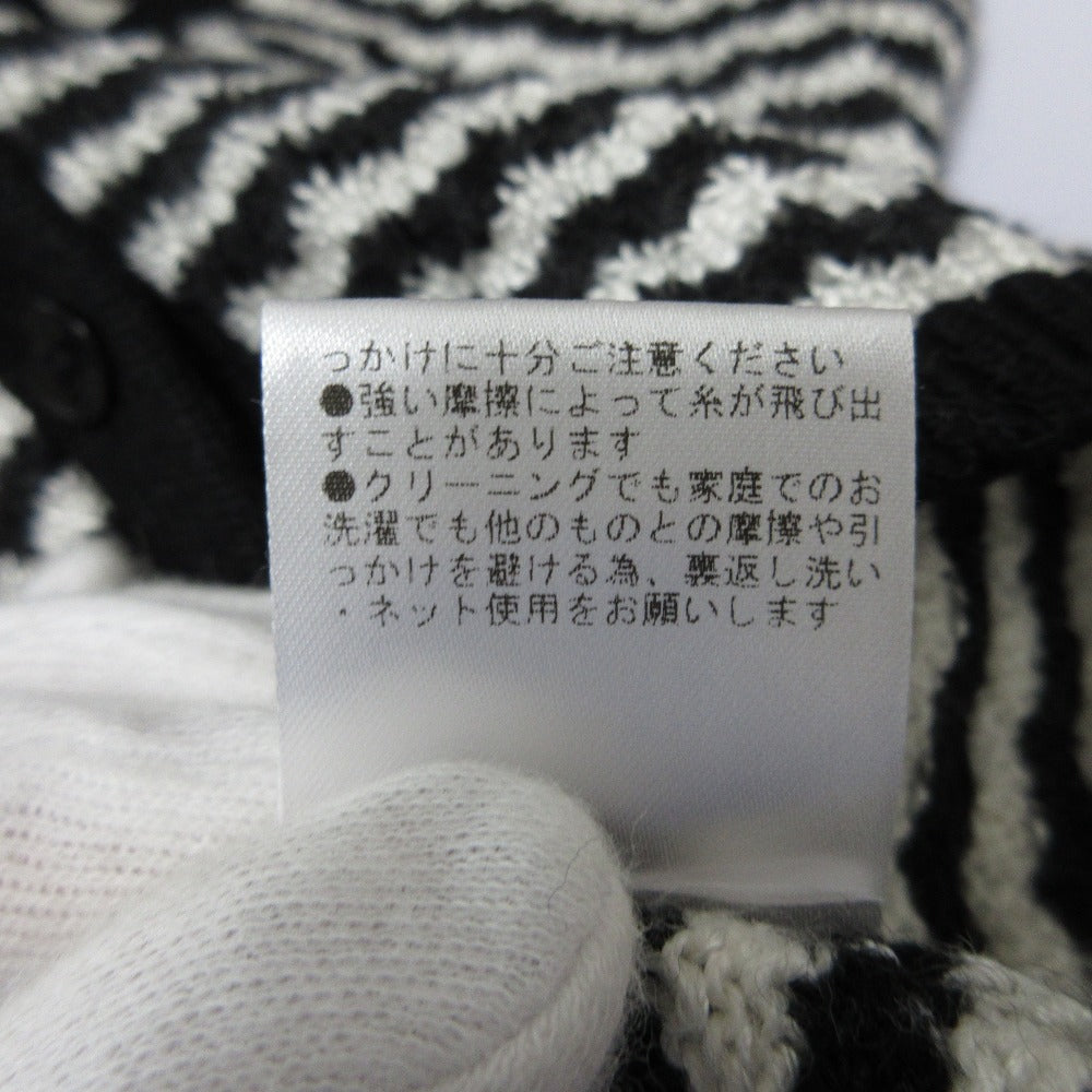 DES PRES ウール レーヨン ニット ショート カーディガン