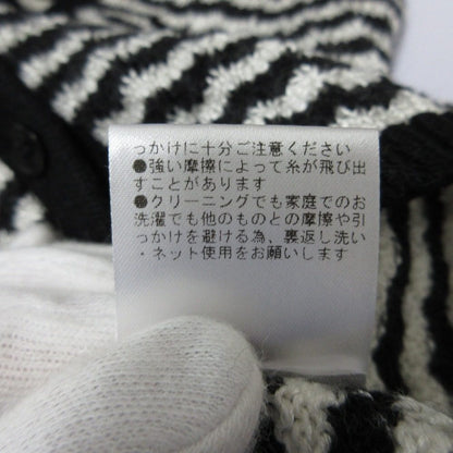 DES PRES ウール レーヨン ニット ショート カーディガン