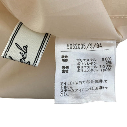 ノエラ トレンチディテール チェック柄フレアロングスカート