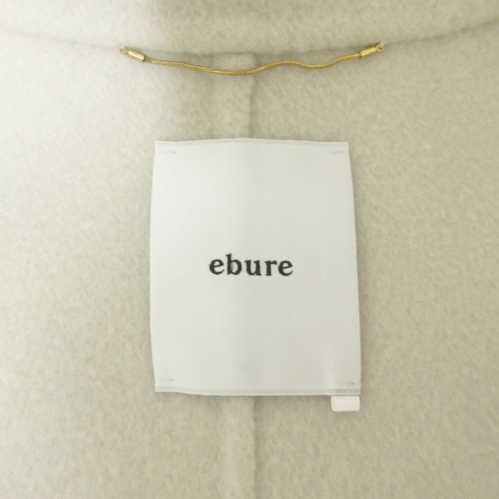ebure ウール リバー ダブル フェイス ロング ジレ ベスト