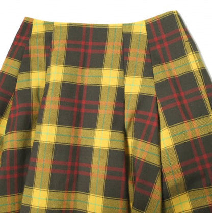 MACKINTOSH PHILOSOPHY チェック フレア ロング スカート