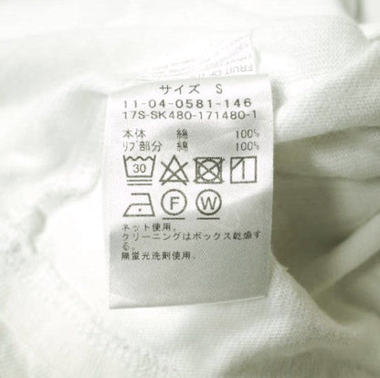SSZ クルー ネック Tシャツ ホワイト S
