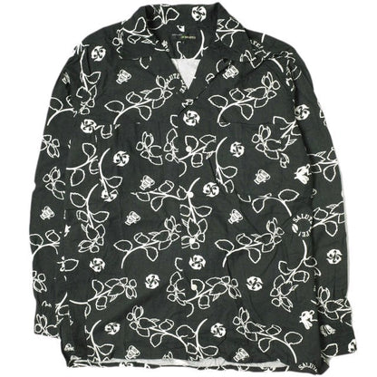 モヒート×ビームスプラス ABSINTH SHIRTS HAWAII コットン長袖シャツ 限定