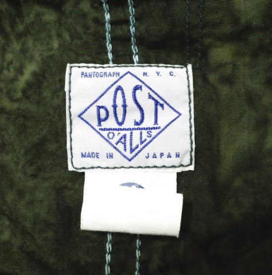POST O'ALLS リキッド バティック コットン ジャケット