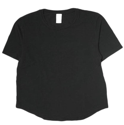 Seya エッセンシャル コットン Tシャツ L ブラック