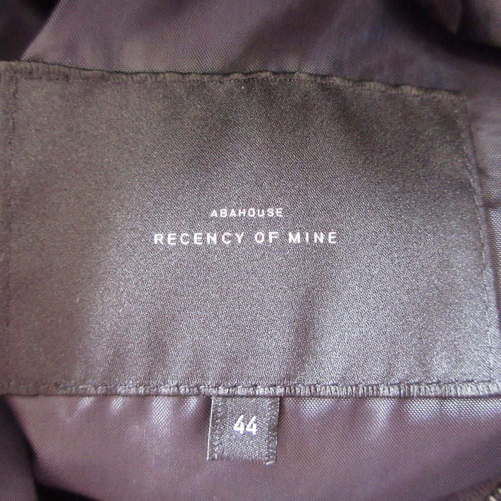 ABAHOUSE Recency of Mine KWD ジョーゼット ダウンベスト