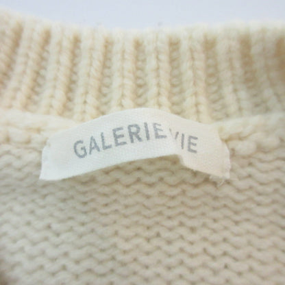 GALERIE VIE ファイン ウール クルーネック プルオーバー ニット