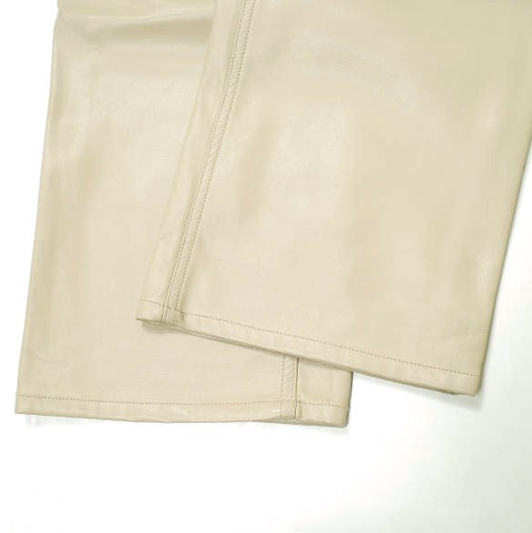 プロヴォーク Denim Fake leather パンツ