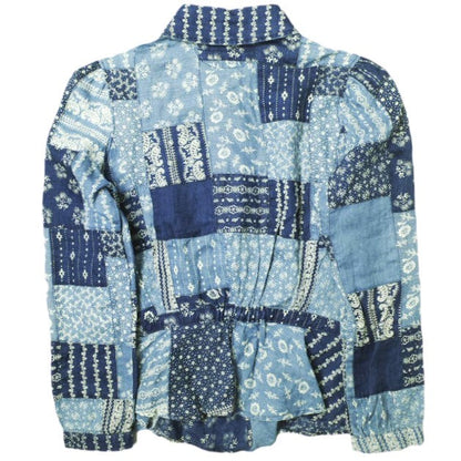 RRL バンダナ パッチワーク リネン トップ