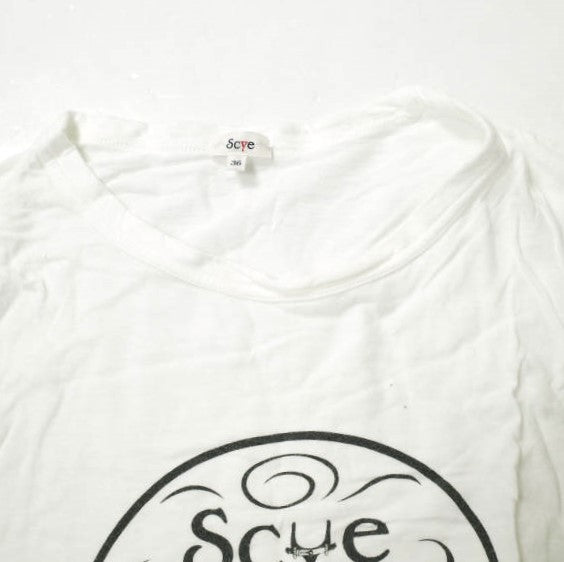 サイ Logo Printed T-Shirt コットン Tシャツ