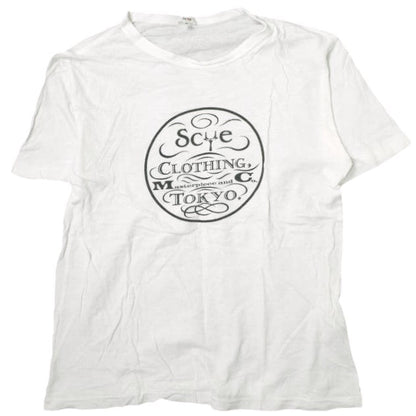 サイ Logo Printed T-Shirt コットン Tシャツ